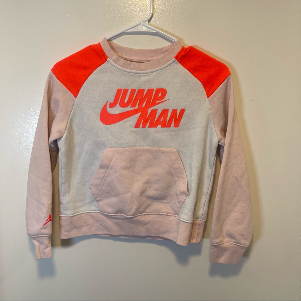 Jordan‎ Nike jump man crewneck sweatshirt kids girls size medium